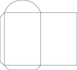 Eid envelope template 