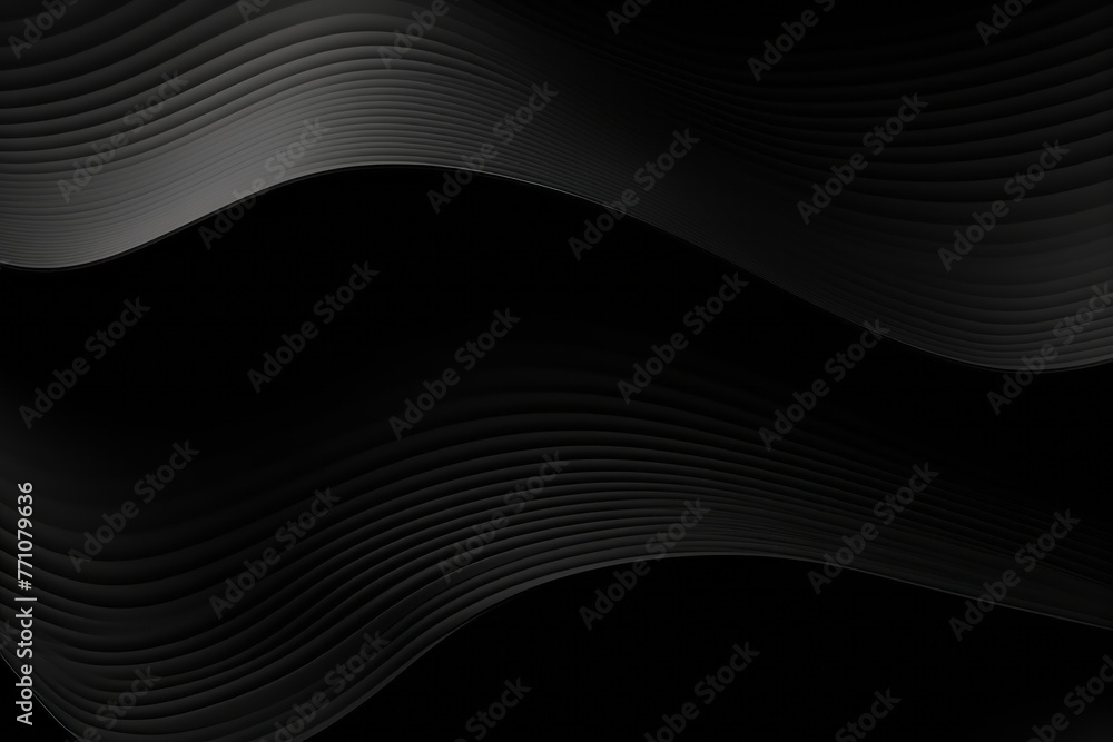Poster sleek monochrome waves: modern abstract background with premium stripe texture for business and bann