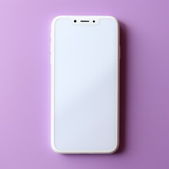 Hand holding smartphone mockup template mobile phone vertical device phone screen application