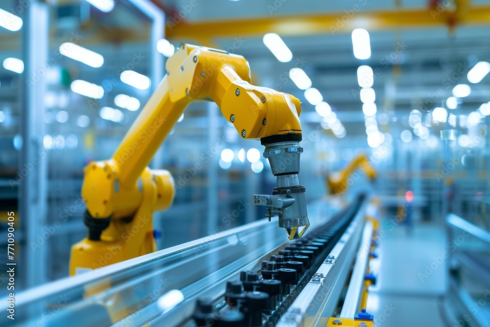 Poster next-level automation: robotic arm tasks for increased efficiency