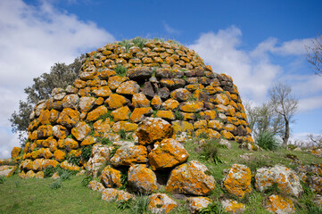 rocks and sky, Nuraghe. S'Aspru, Banari. Meilogu, SS, Sardinia, Italy