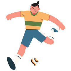 Cartoon Sport Illustration