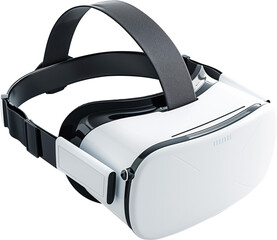 White VR headset