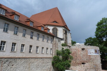 Fototapeta na wymiar Moritzburg in Halle an der Saale