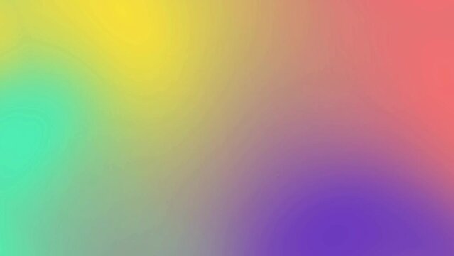 Colorful Gradient Animation Fast Moving Blurred Background Animation