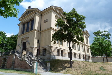 Martin-Luther-Universität Halle-Wittenberg am Universitätsplatz in Halle an der Saale