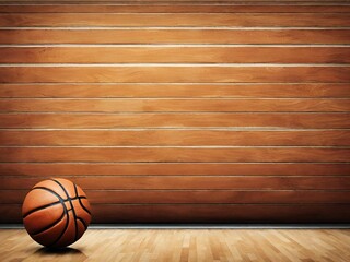 basketball ball on floor