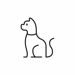 Pat Cat Animal icon vector