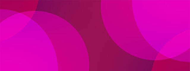Abstract background gradient purple and pink color with circle shapes