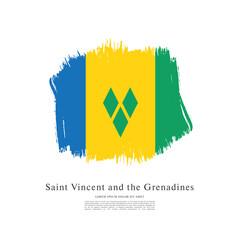 Flag of Saint Vincent and the Grenadines