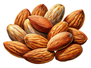 Almonds seeds