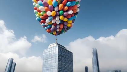 Fototapeta na wymiar a-balloon-powered-skyscraper-reaching-into-the-clo-upscaled_4
