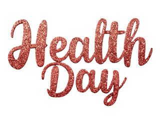 Health day lettering