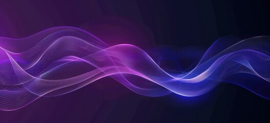 Fototapeta premium Neon light wave lines abstract design.. Neon Gradient colorful background wallpaper. Neon light Gaming theme.