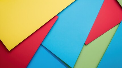 geometric abstract colorful paper background