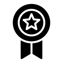 award glyph icon