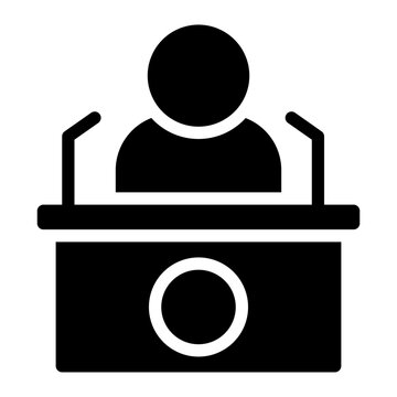 headmaster glyph icon