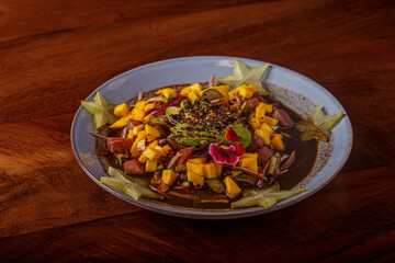 atun laca de naranja