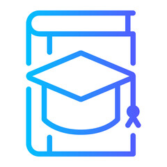 study gradient icon
