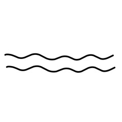 seamless wave lines pattern