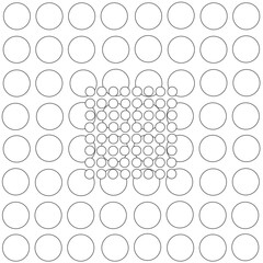BWpastel pattern honeycomb12