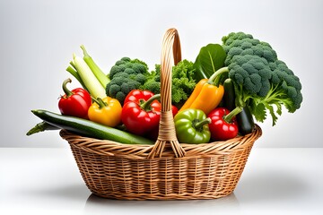 vegetables in a basket