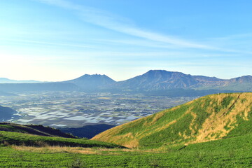 大観峰　阿蘇　熊本　九州