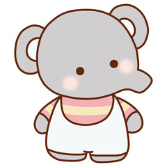 Cute baby elephant 