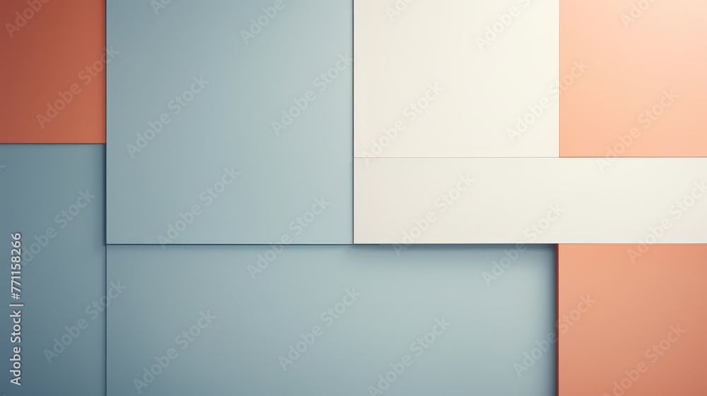 Poster abstract background focusing on minimalist design flat laid from the top view perspective with room 