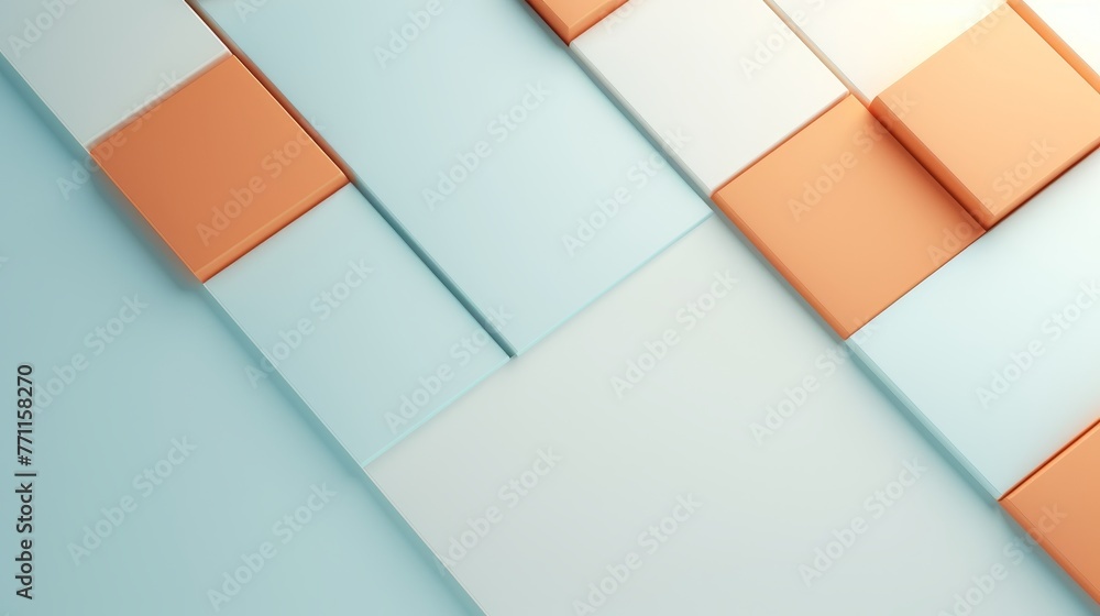 Poster abstract background focusing on minimalist design flat laid from the top view perspective with room 