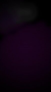 Vertical Abstract Retro VHS Aesthetic 4K Motion Background with Shifting Dark Purple Shapes and Glowing Blob 