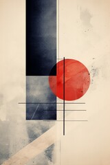 Abstract texture and lines merging into a minimalist background  AI generated illustration