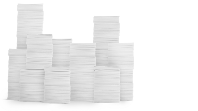 Stack of books PNG transparent