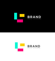 L Letter Logo Icon Brand Identity Sign, L Letter Symbol Template 