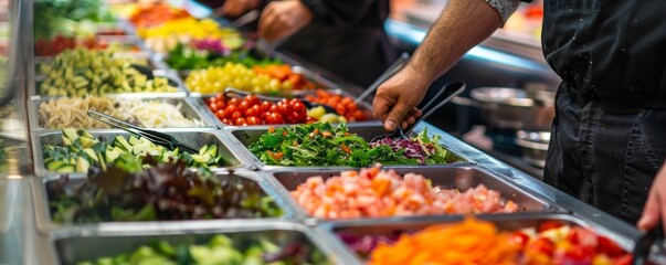 A salad bar adventure