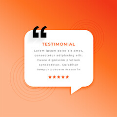 communication or suggestion testimonial in chat bubble design - 771173639
