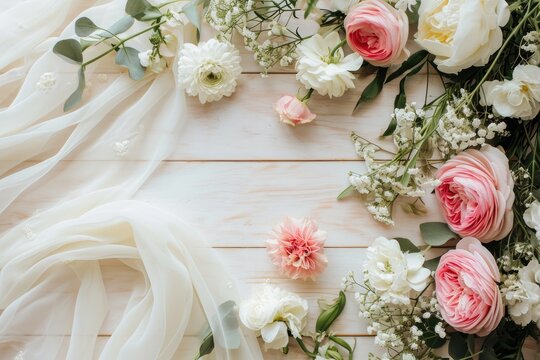 Exquisite botanical setting for enchanting wedding invitations