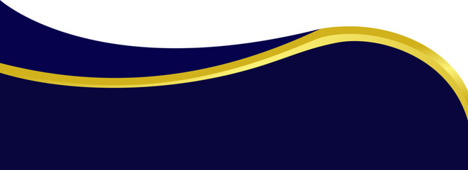 elegant blue corner border