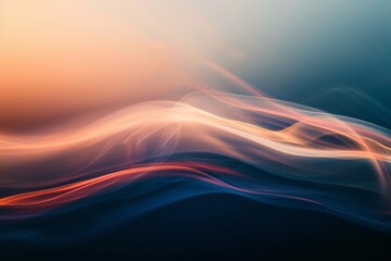 Dynamic gradient hues with vibrant backdrop