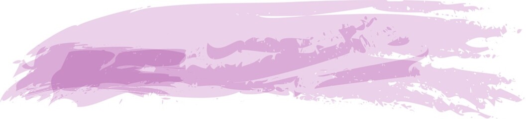 Pink Brush Stroke splash blot,  stain . Beautiful trendy textured spots  illustration. Isolated design, PNG.