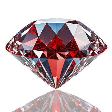 A large shiny blood diamond