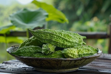 Bitter melon tea, bitter melon raw materials, protein, dry goods