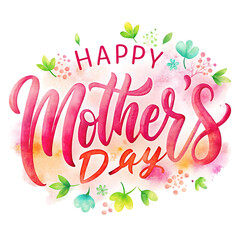 mother's day lettering background