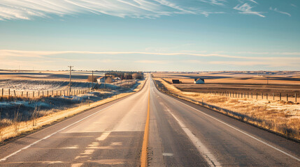 Solitude on a Bright Day: A Snapshot of Current Kansas Highway Conditions