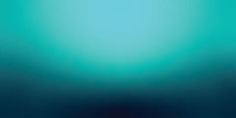 Abstract dark and light teal gradient background with space for design. Vector illustration