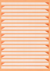 
Shadow background with deep slit inner space on apricot colored wall