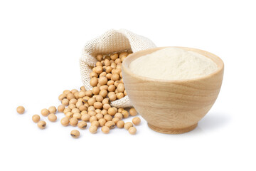 Soy bean and soy protein powder