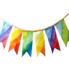 decorative party bunting background