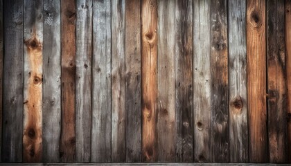 a weathered wood wall in the style of an old barn