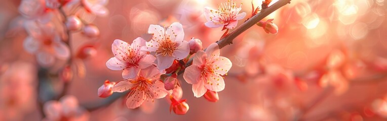 Blooming Beauty: Captivating Cherry Blossoms in the Freshness of Spring